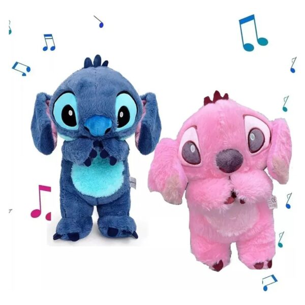 Peluche Stich Respira y Musica
