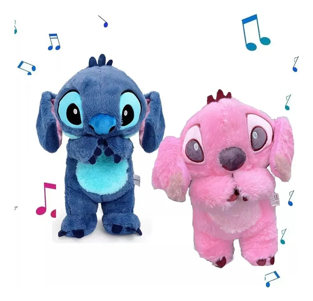 Peluche Stich Respira y Musica
